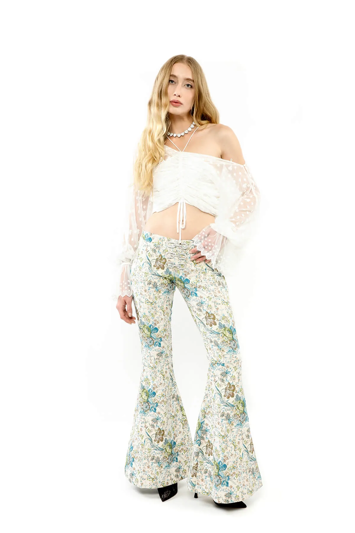 Petra Crop Top White