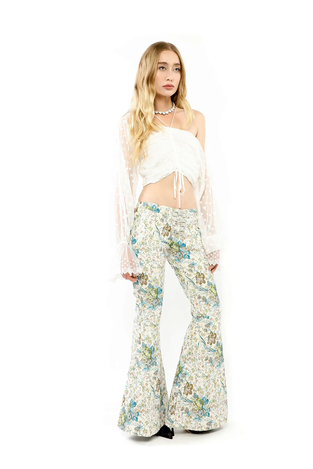 Petra Crop Top White