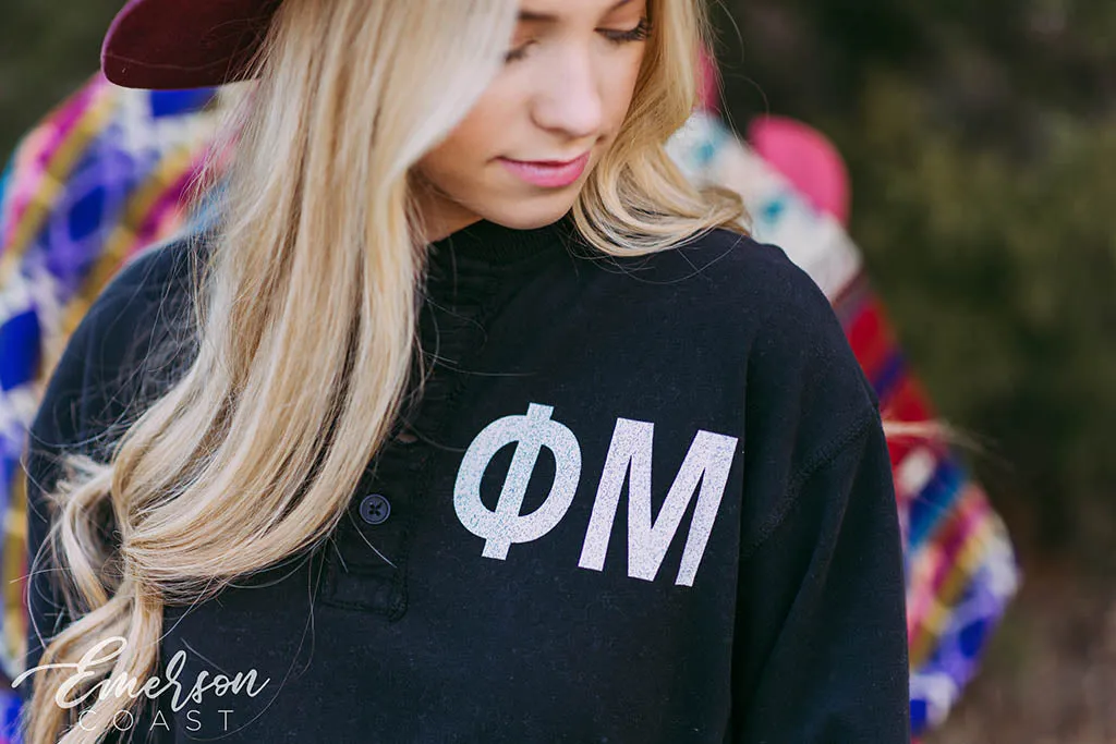 Phi Mu Simple PR Henley