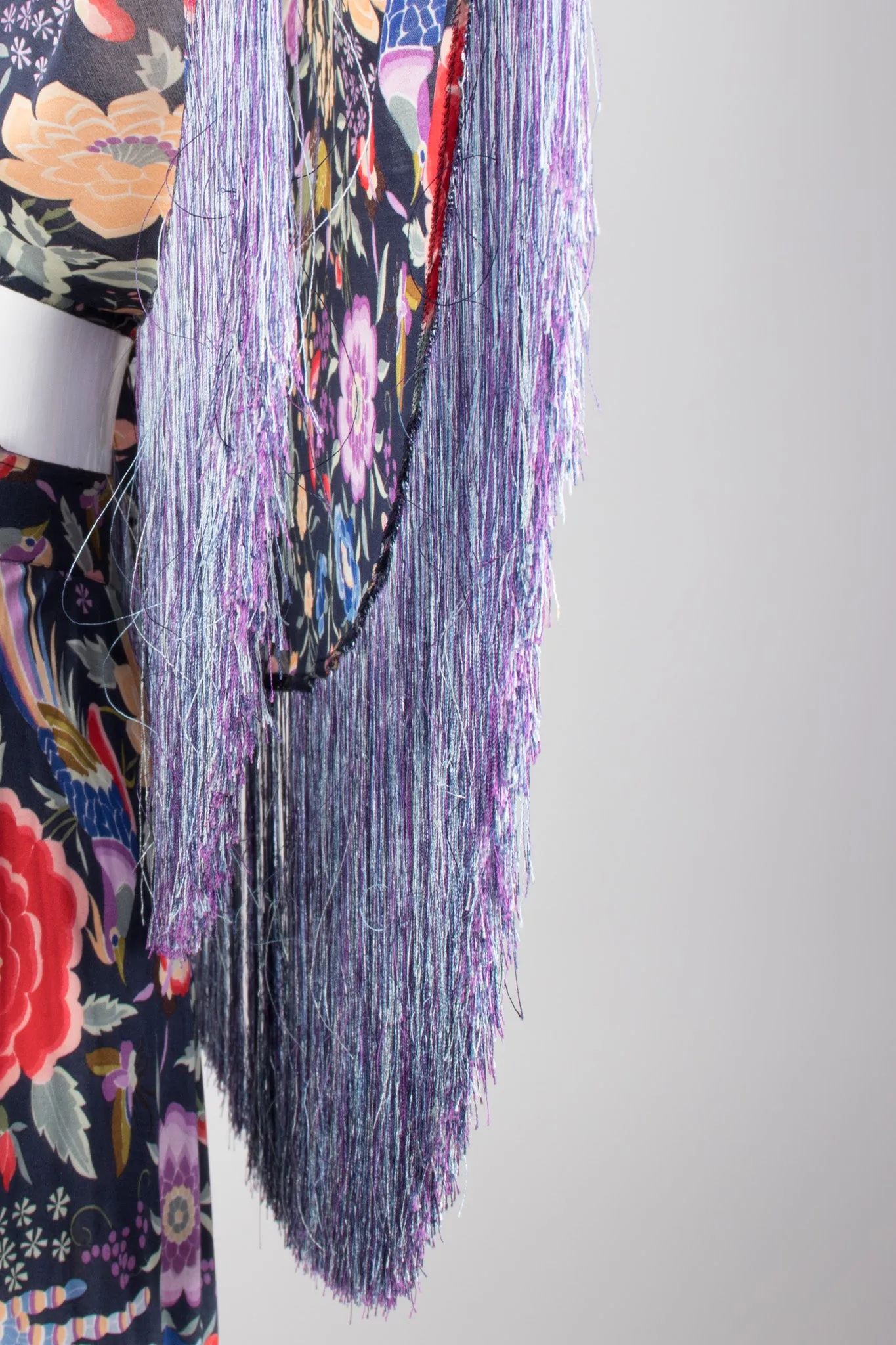 Piano Shawl Cape Top & Skirt Set