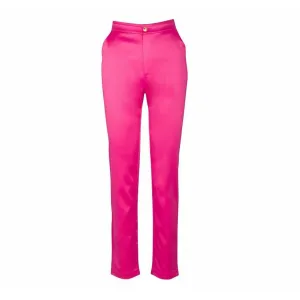 Pink Straight Leg Slim Pants