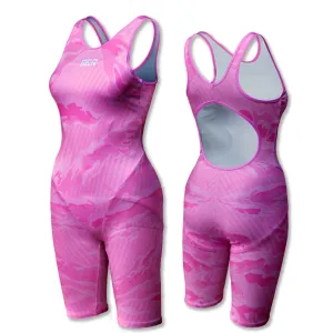 PinkWave Women's Open Back Kneeskin Tech Suit Swimsuit