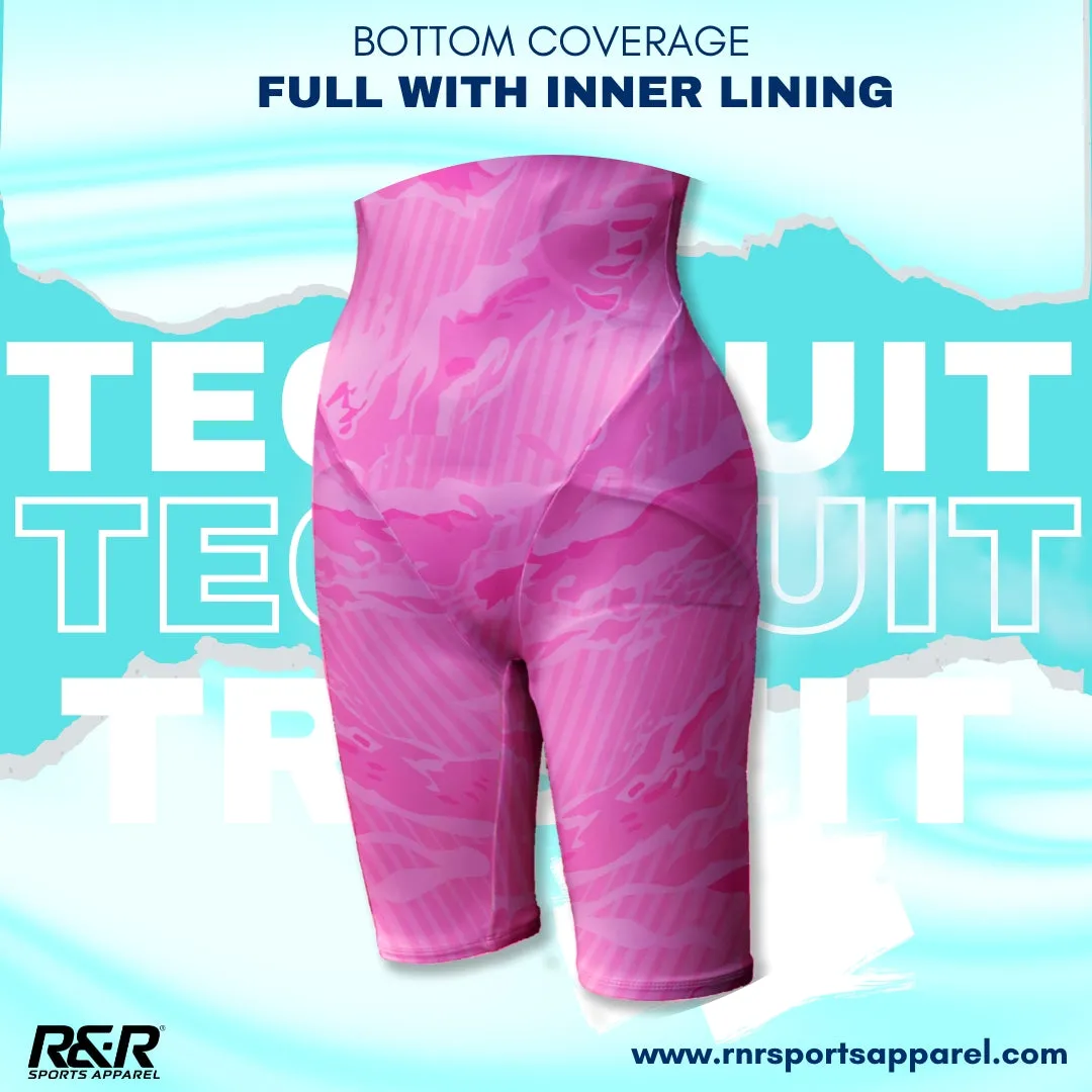 PinkWave Women's Open Back Kneeskin Tech Suit Swimsuit