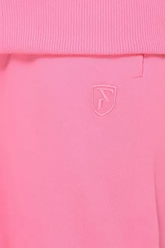 PIPASA Women and Girls Sports Gym Wear Casual Track Suit For Winter (L, BABYPINK)