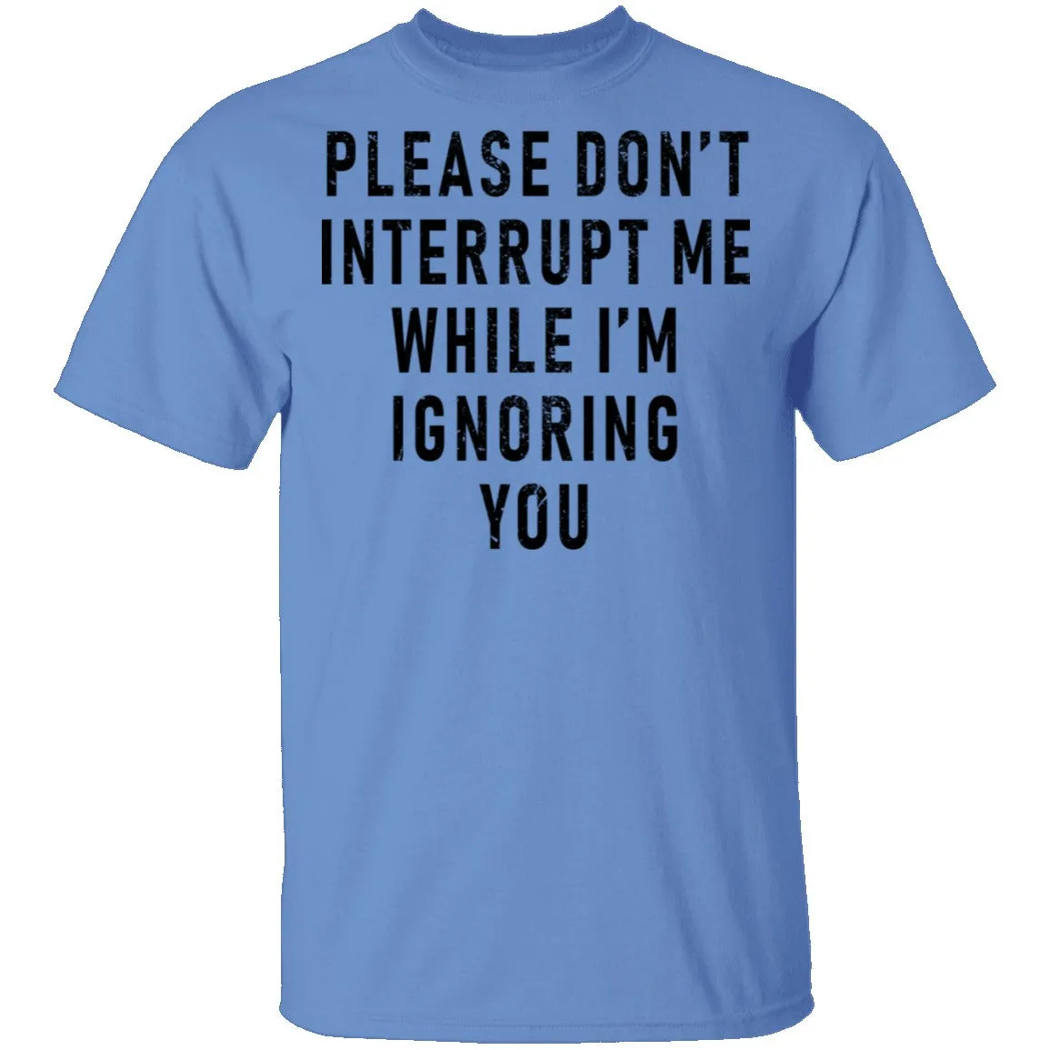 Please Don't Interrupt Me While I'm Ignoring You T-Shirt