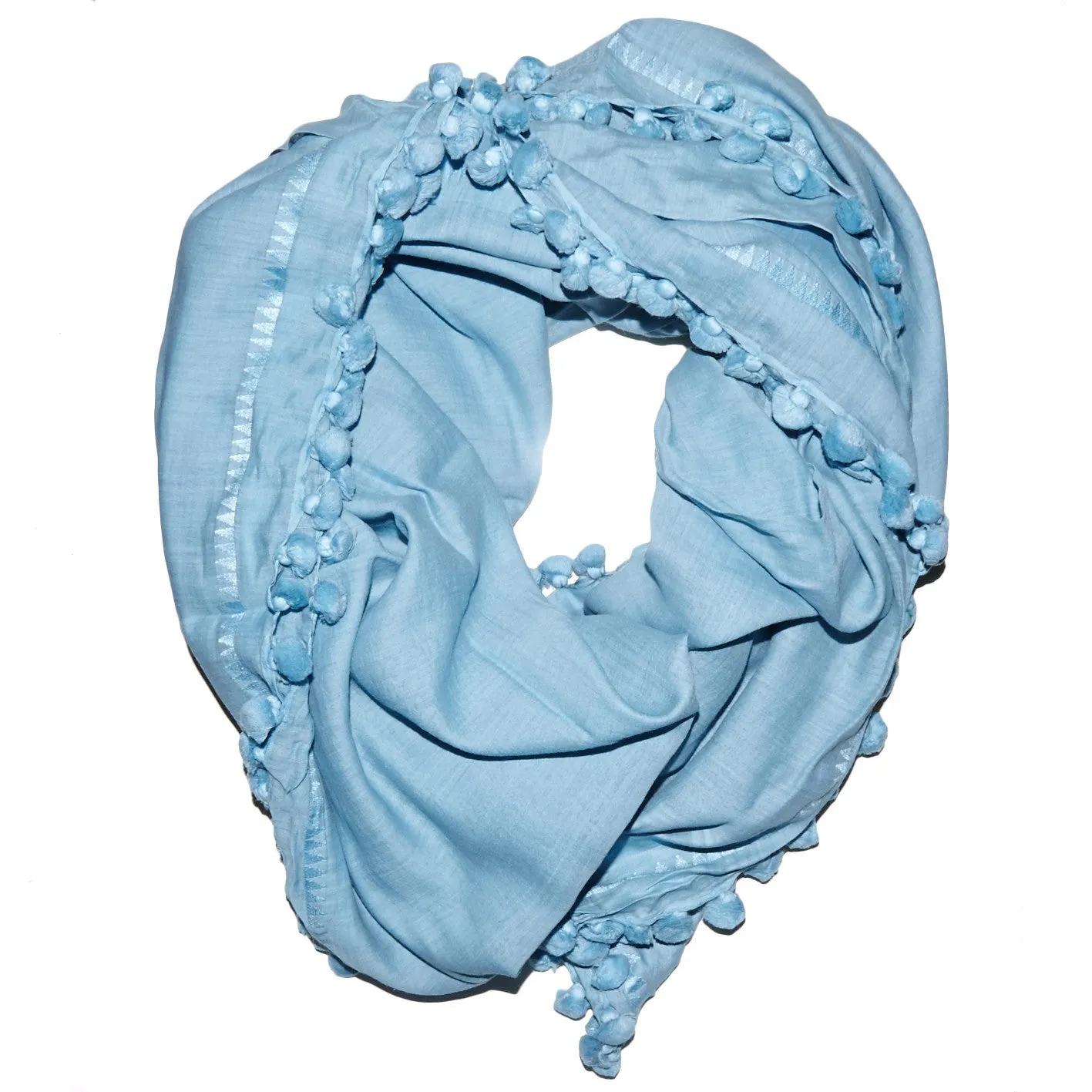 Pom Pom Shawl