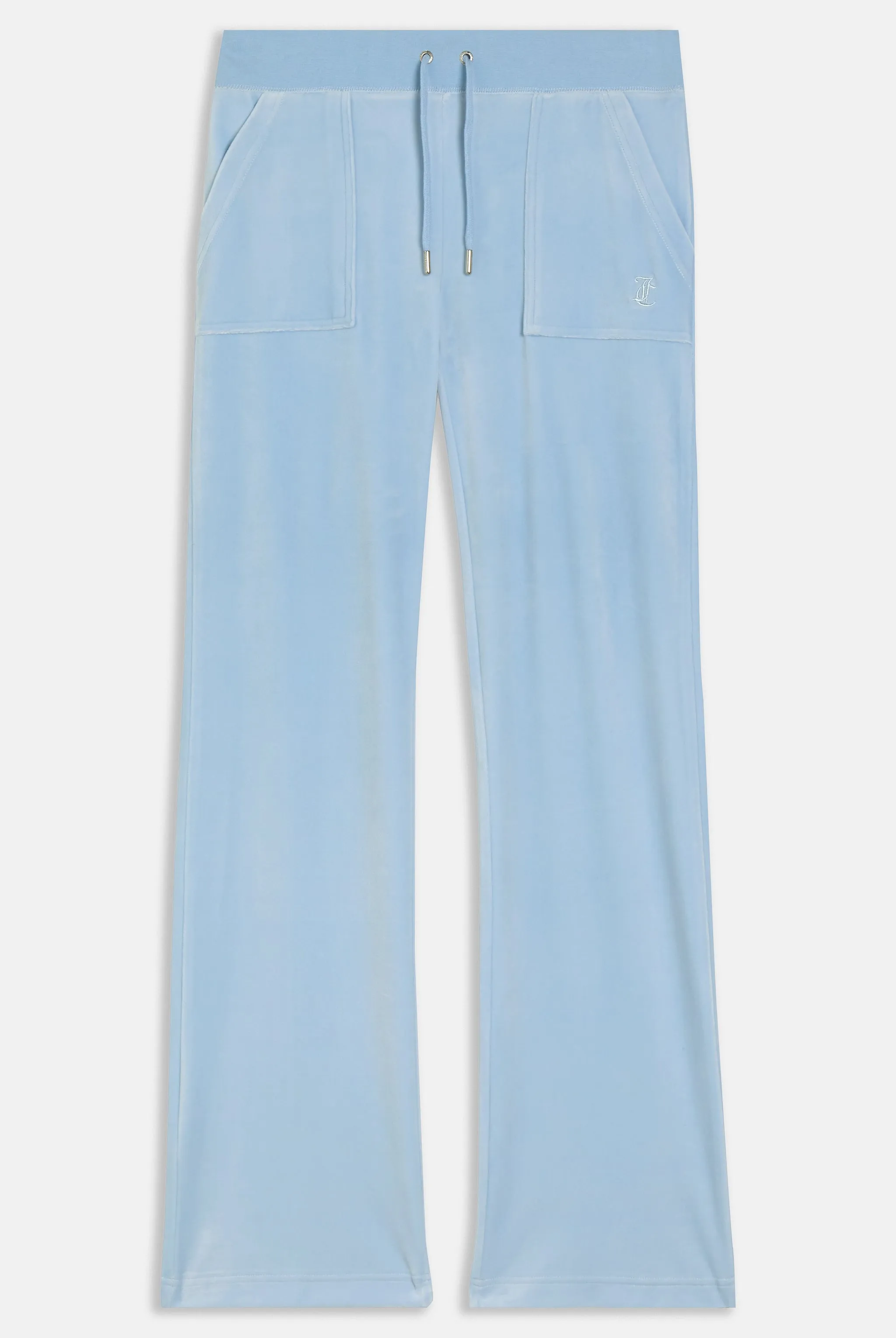 POWDER BLUE CLASSIC VELOUR DEL RAY POCKETED BOTTOMS