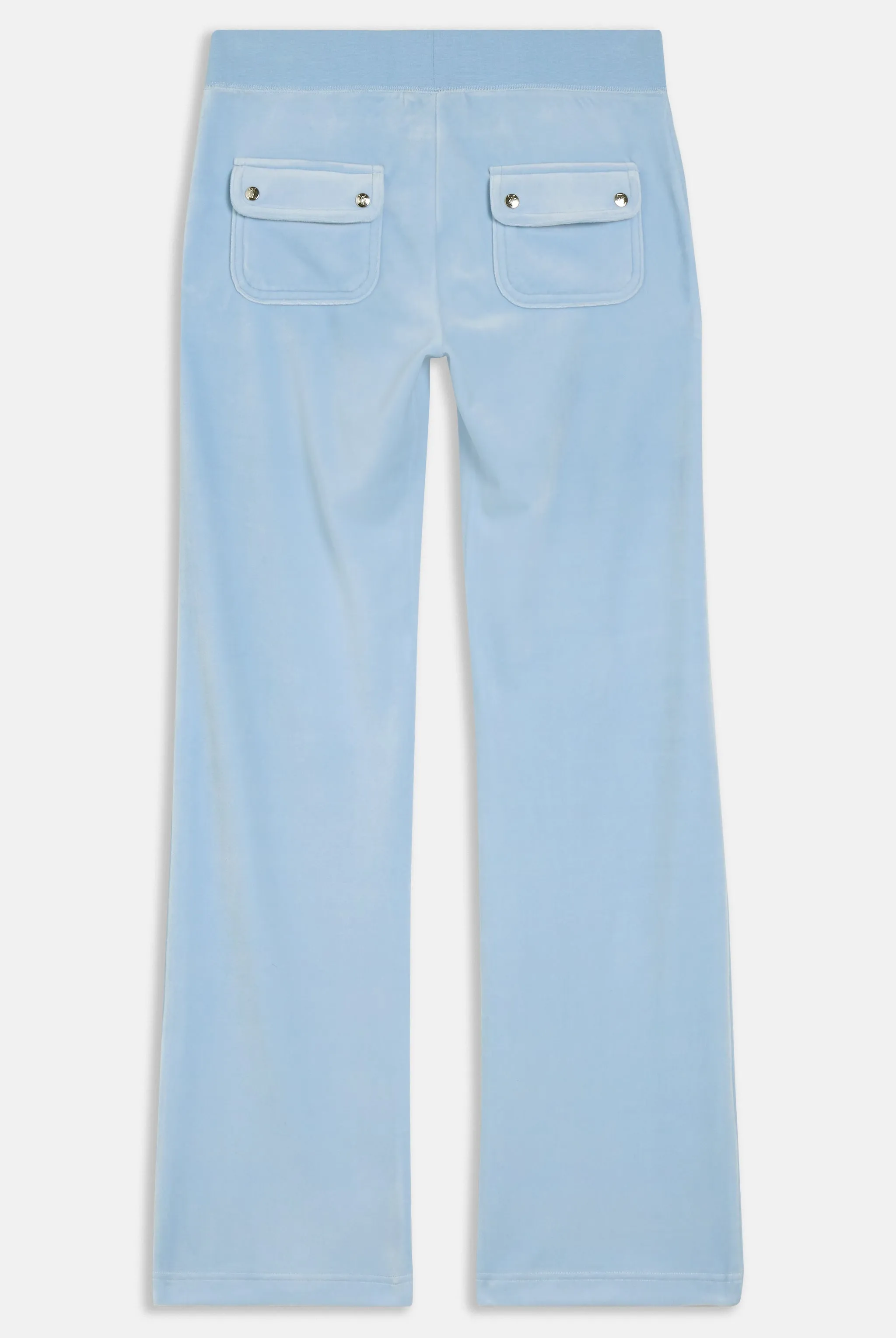 POWDER BLUE CLASSIC VELOUR DEL RAY POCKETED BOTTOMS