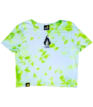 Pray Logo - Crop-Top - The Spring Stain Dye