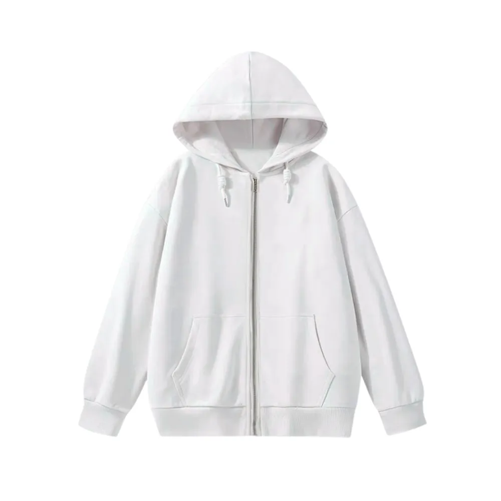 Premium Zipper Organic Hoodies