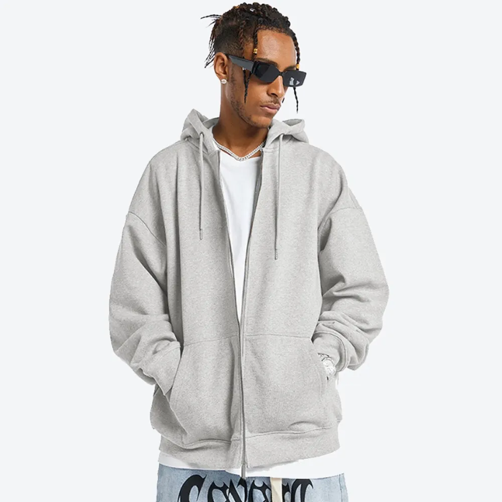 Premium Zipper Organic Hoodies