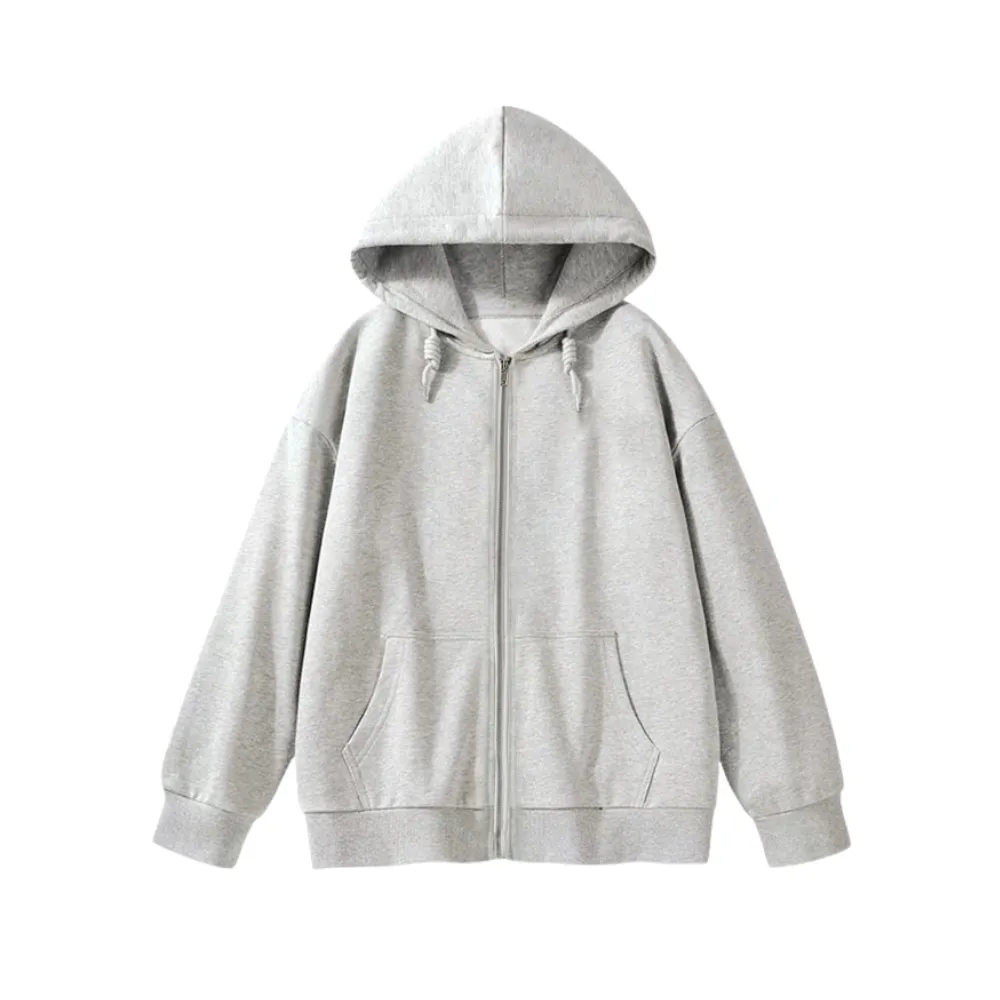Premium Zipper Organic Hoodies