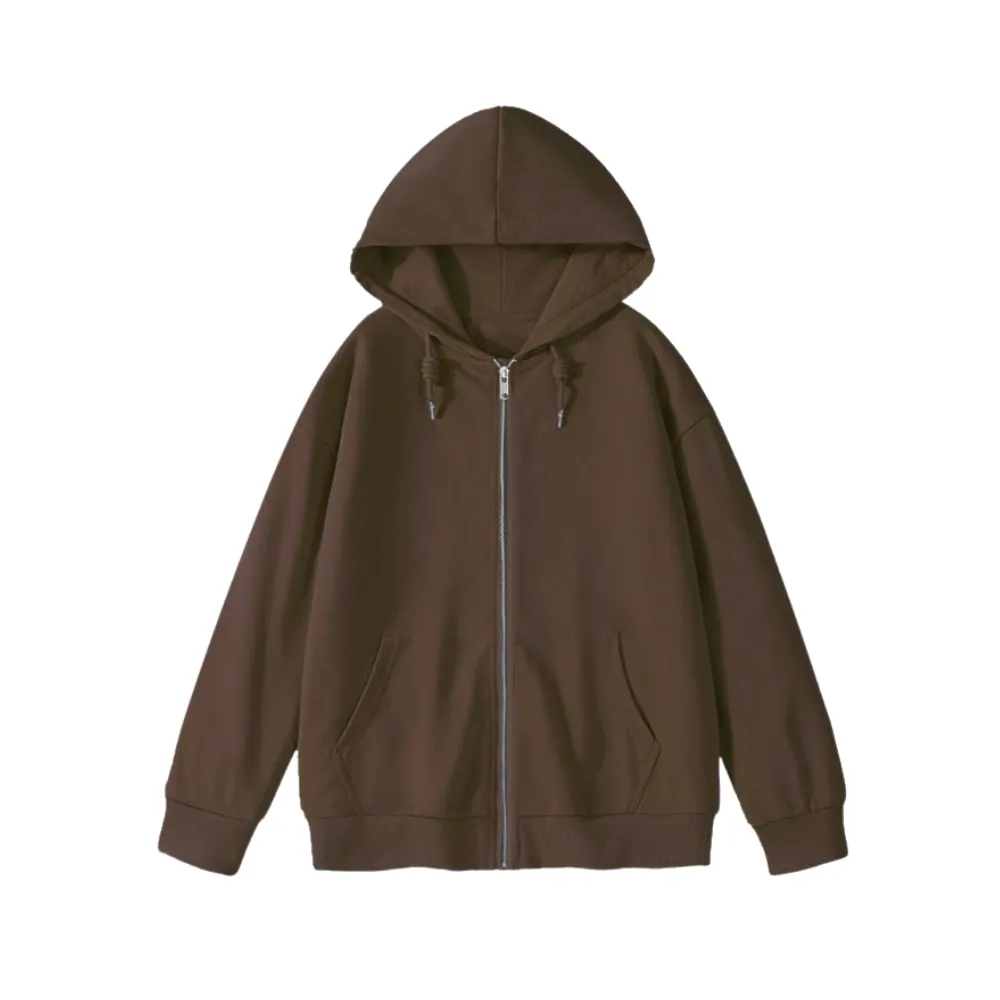 Premium Zipper Organic Hoodies