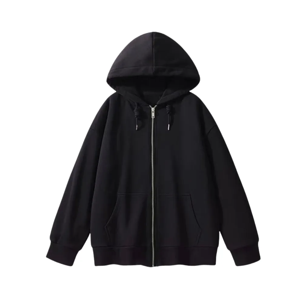 Premium Zipper Organic Hoodies