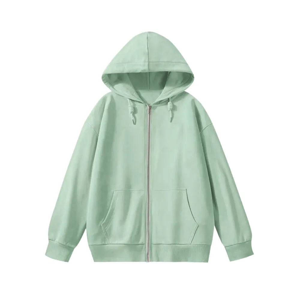 Premium Zipper Organic Hoodies