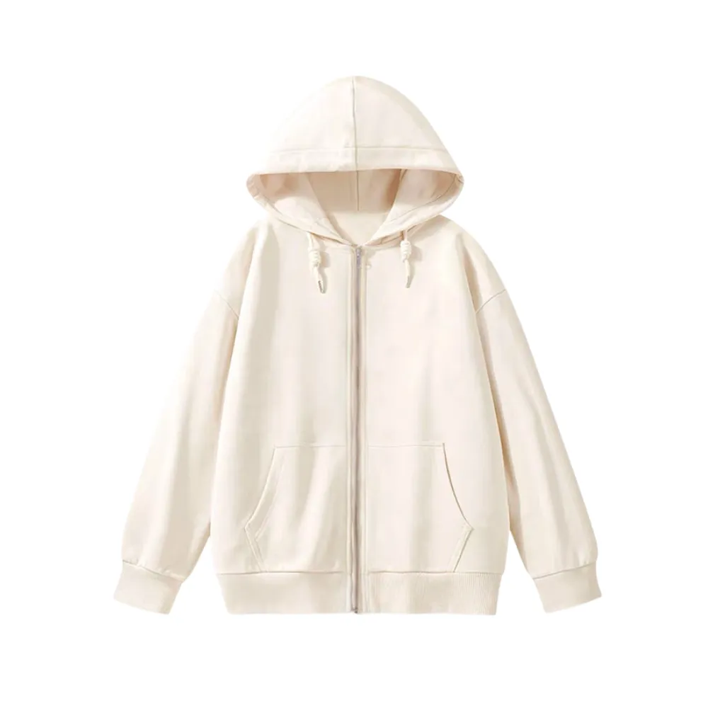 Premium Zipper Organic Hoodies