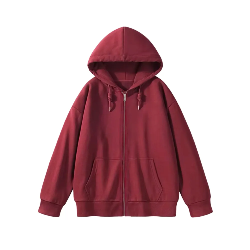 Premium Zipper Organic Hoodies