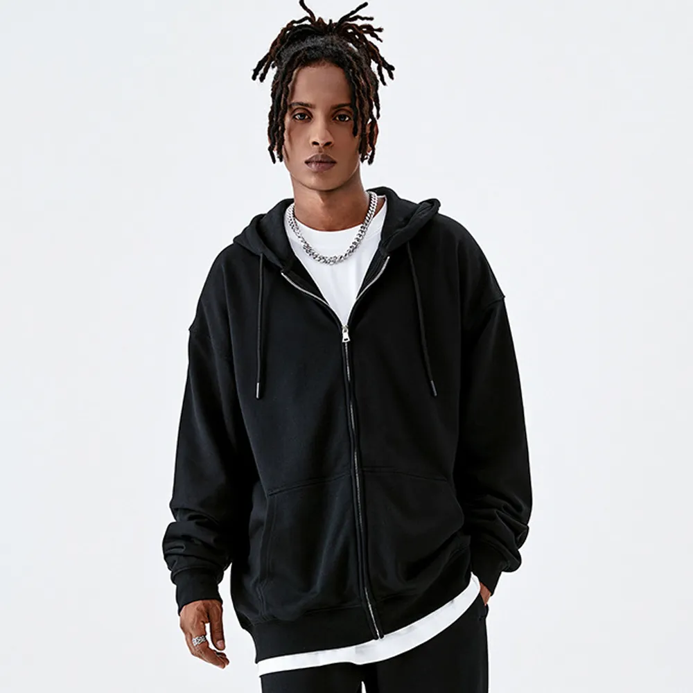 Premium Zipper Organic Hoodies