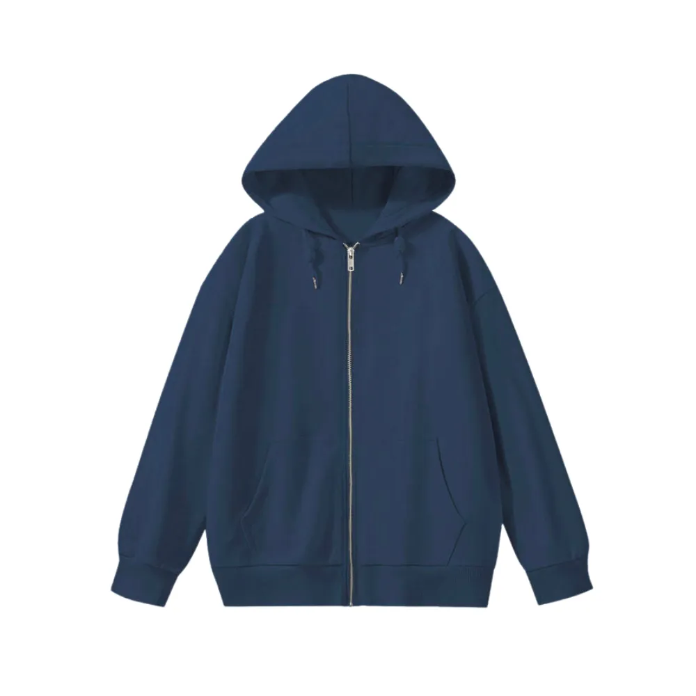 Premium Zipper Organic Hoodies