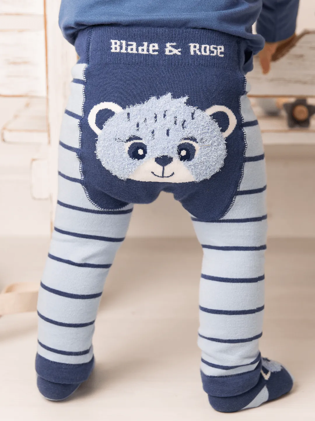 Preston the Bear Leggings 0-6 Months