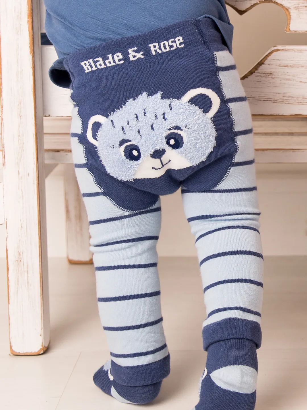 Preston the Bear Leggings 0-6 Months
