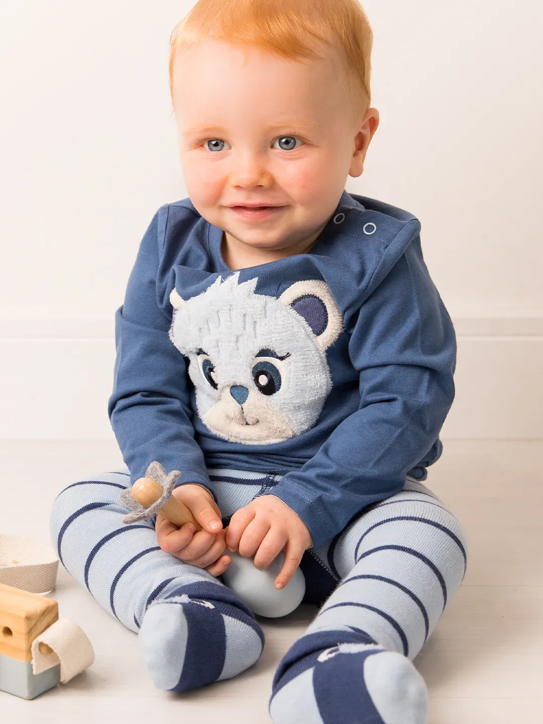 Preston the Bear Leggings 0-6 Months