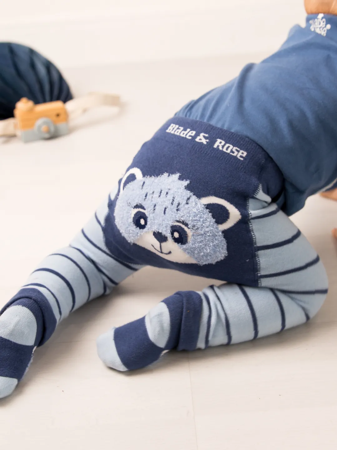 Preston the Bear Leggings 0-6 Months