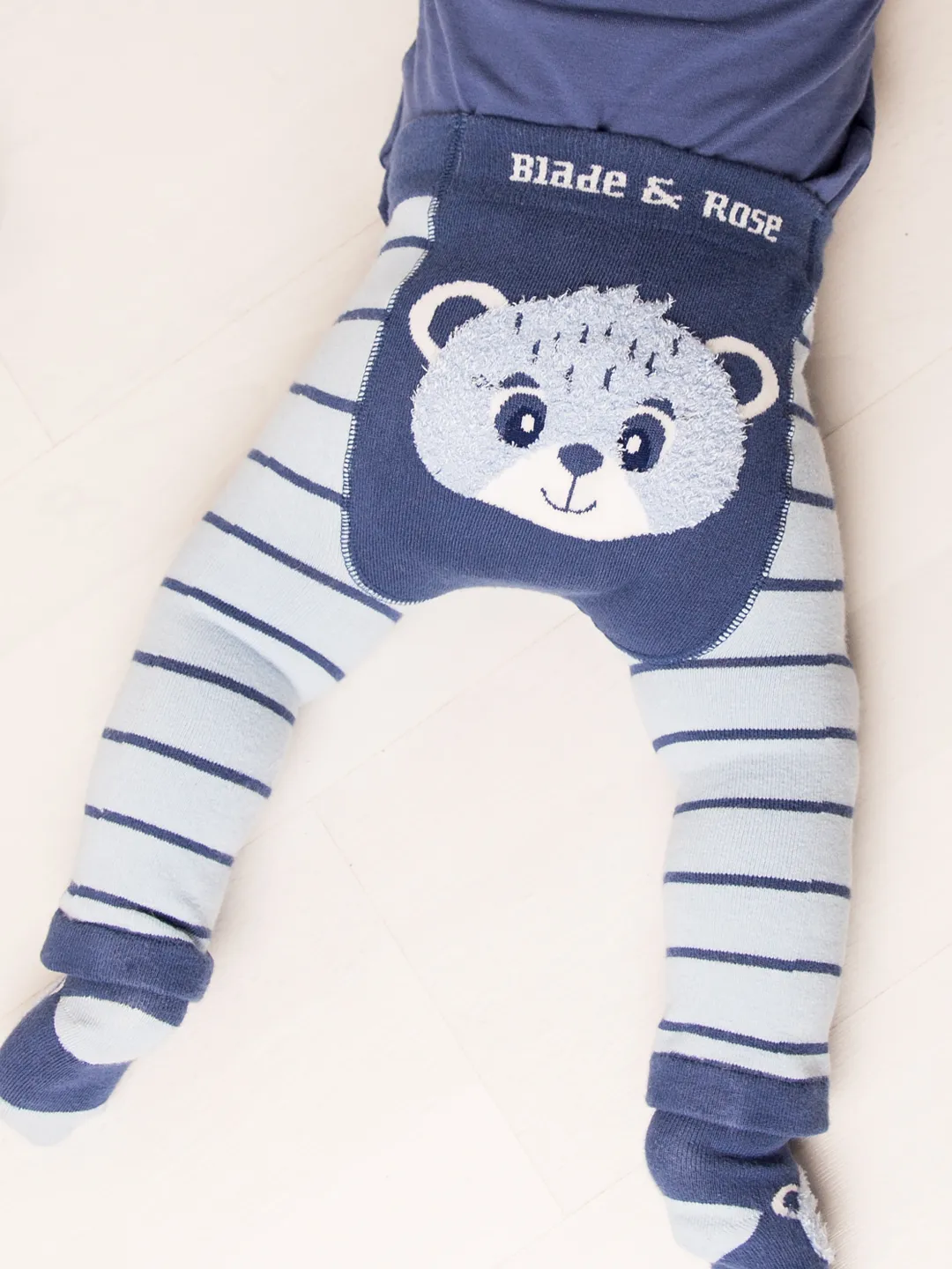 Preston the Bear Leggings 0-6 Months