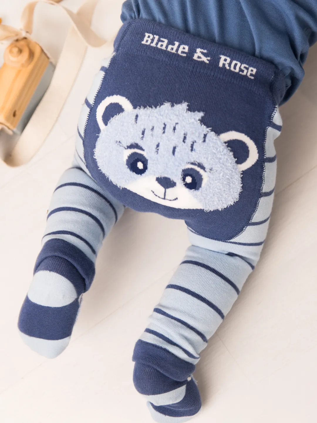 Preston the Bear Leggings 0-6 Months