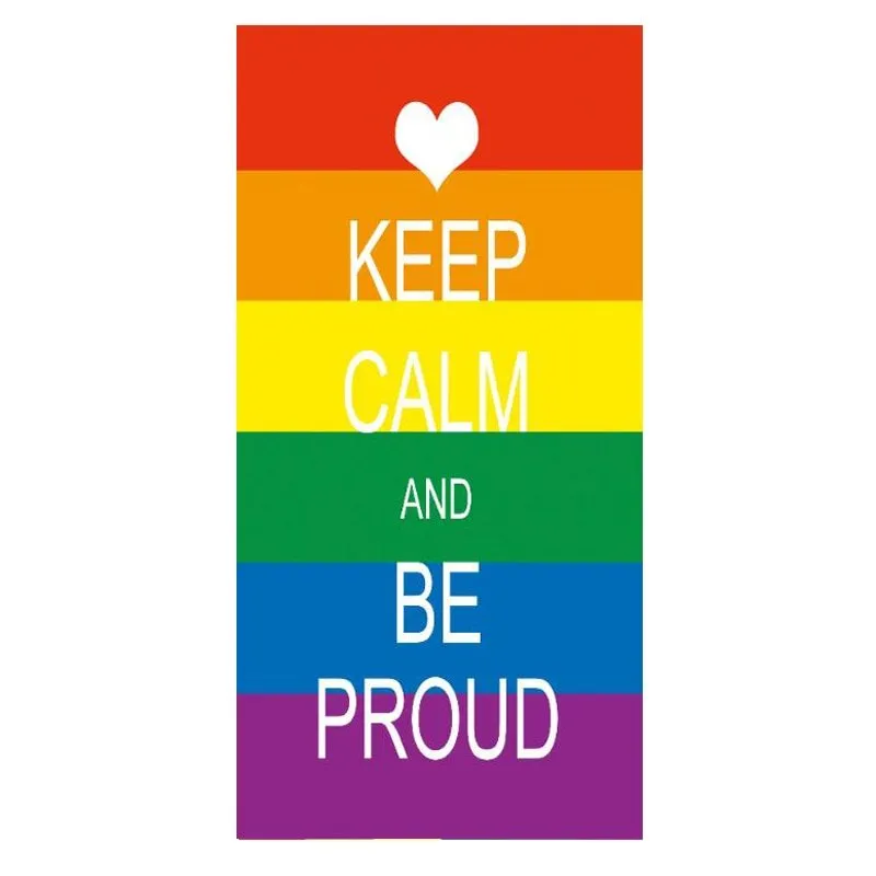 Pride Rainbow Beach Towel