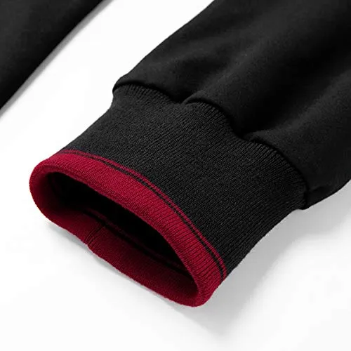 PRIJOUHE Men's Tracksuit Hooded Fitness Sport Suits Gym Hoodie 2 Piece Hoodies Joggers Sweatpants Sets Gym Jogging Tracksuits