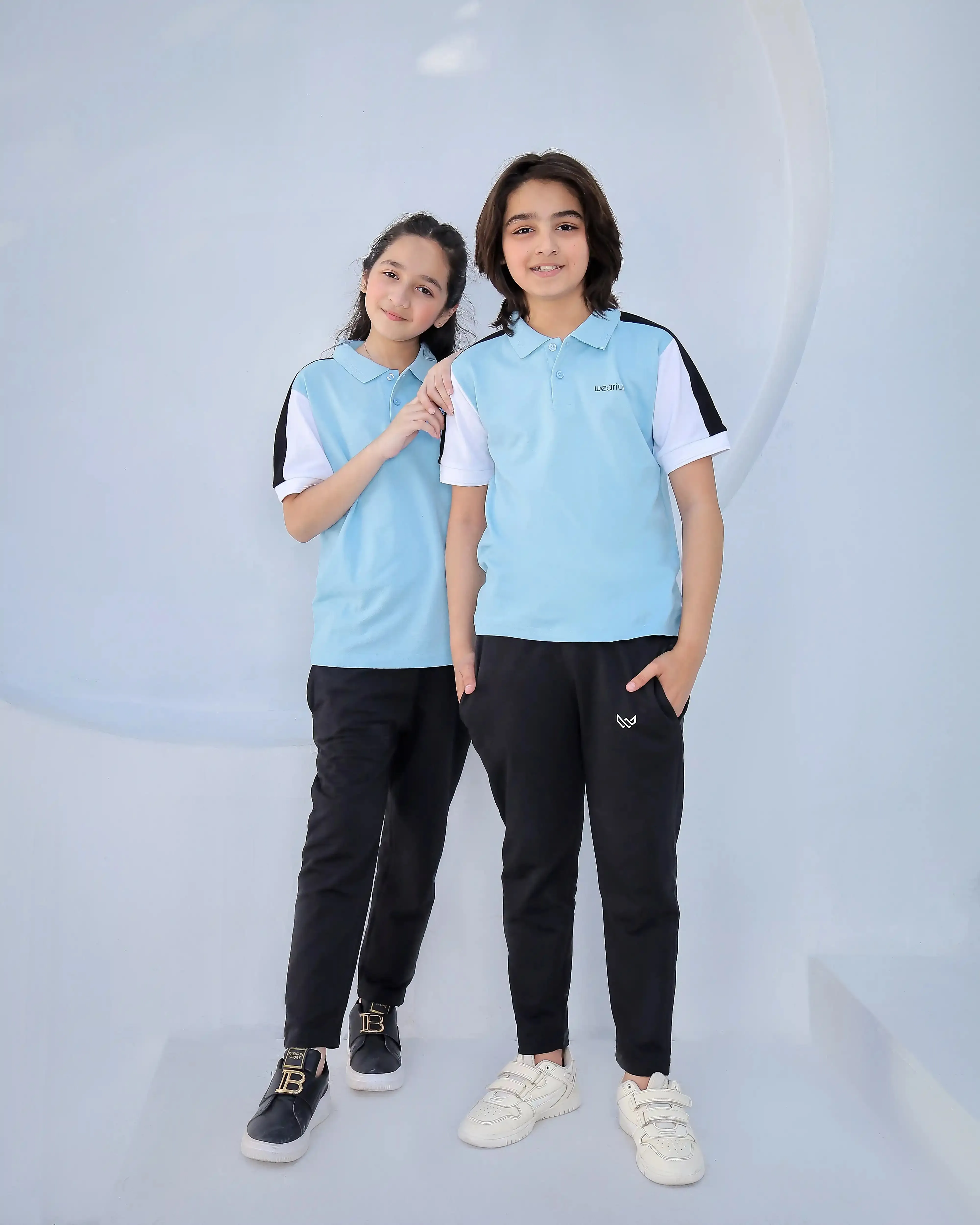 Prime Edition Kids - Premium Cotton Polo Twinset