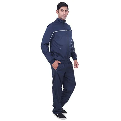 Puma Men's Synthetic Tracksuit (4055261904556_83575401_XL_New Navy)
