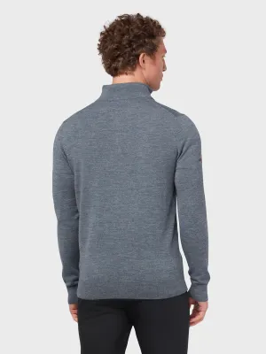 Quarter Zip Blended Merino Sweater