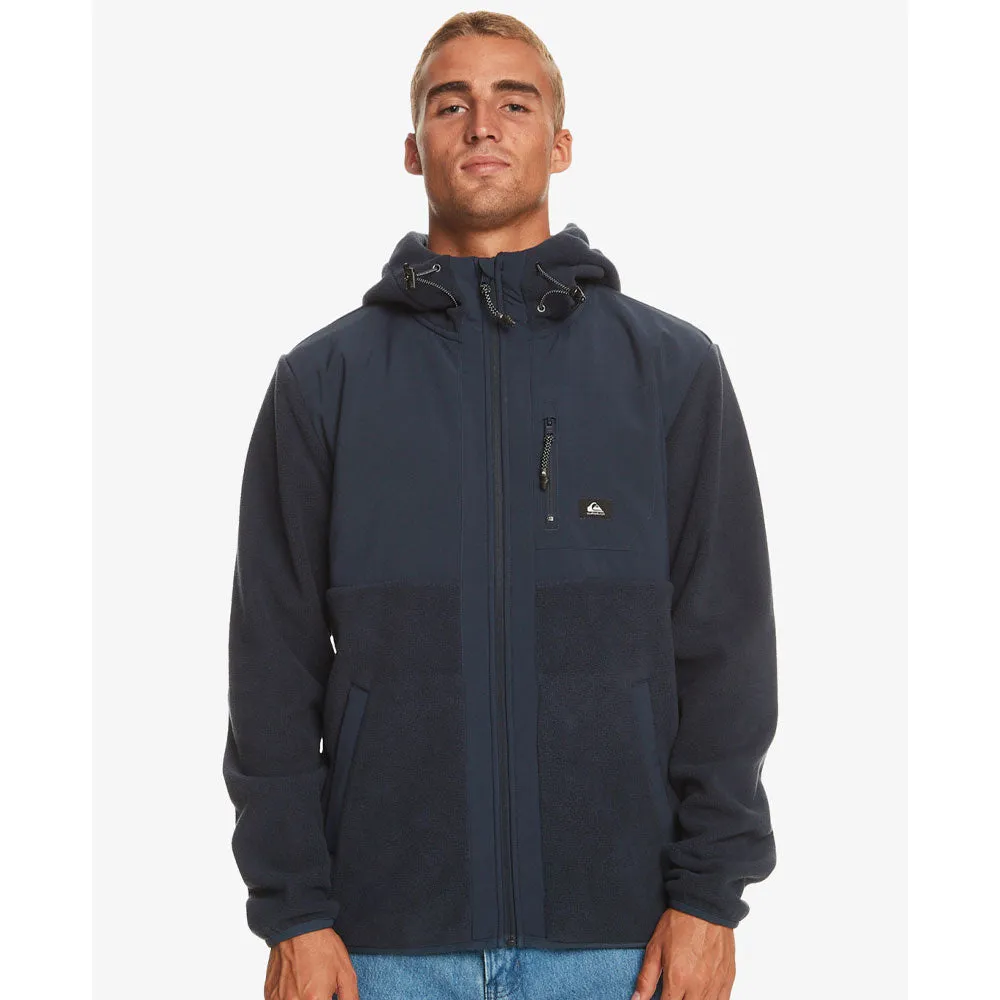 Quiksilver Full Zip Hooded Polar Fleece