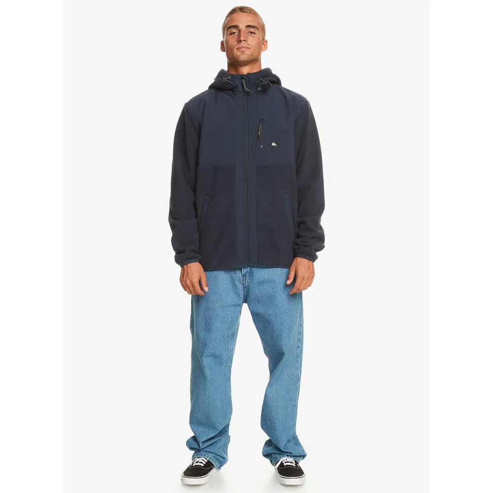 Quiksilver Full Zip Hooded Polar Fleece