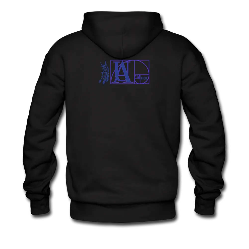"5 CARROT ORGANIC BITCH" Print Kangaroo Pocket Hoodies