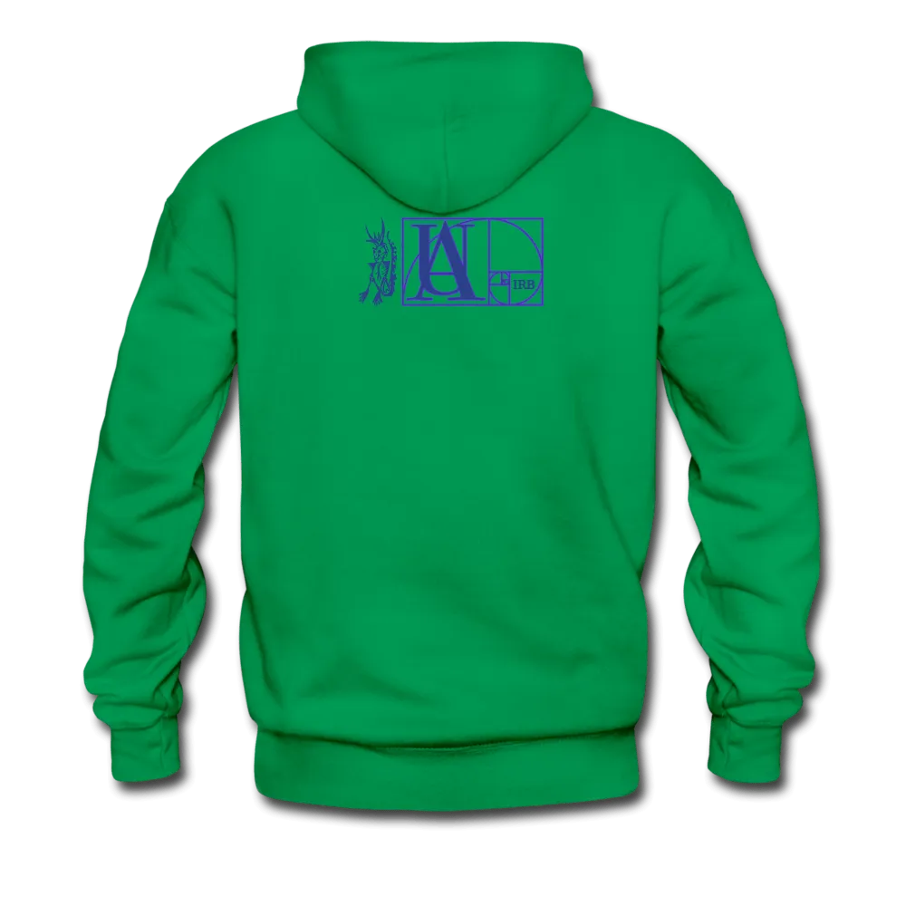 "5 CARROT ORGANIC BITCH" Print Kangaroo Pocket Hoodies