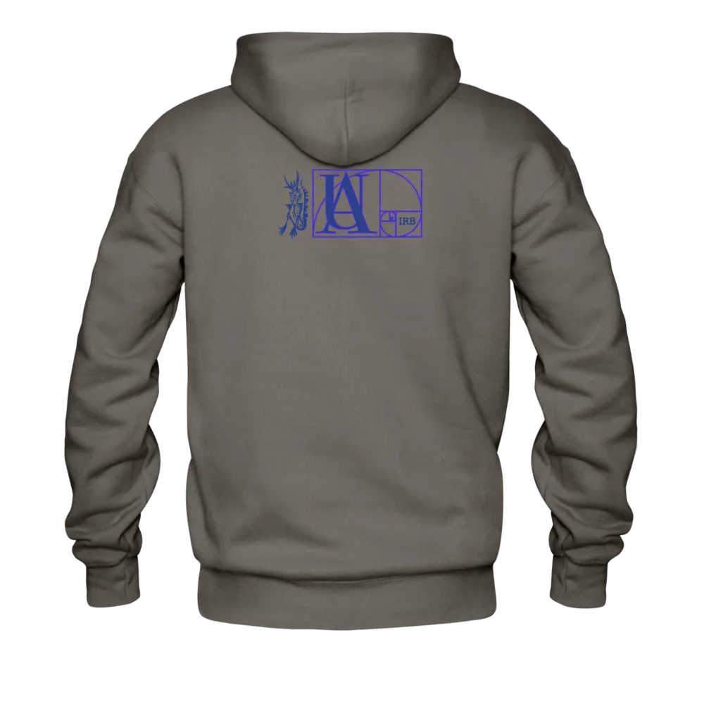 "5 CARROT ORGANIC BITCH" Print Kangaroo Pocket Hoodies