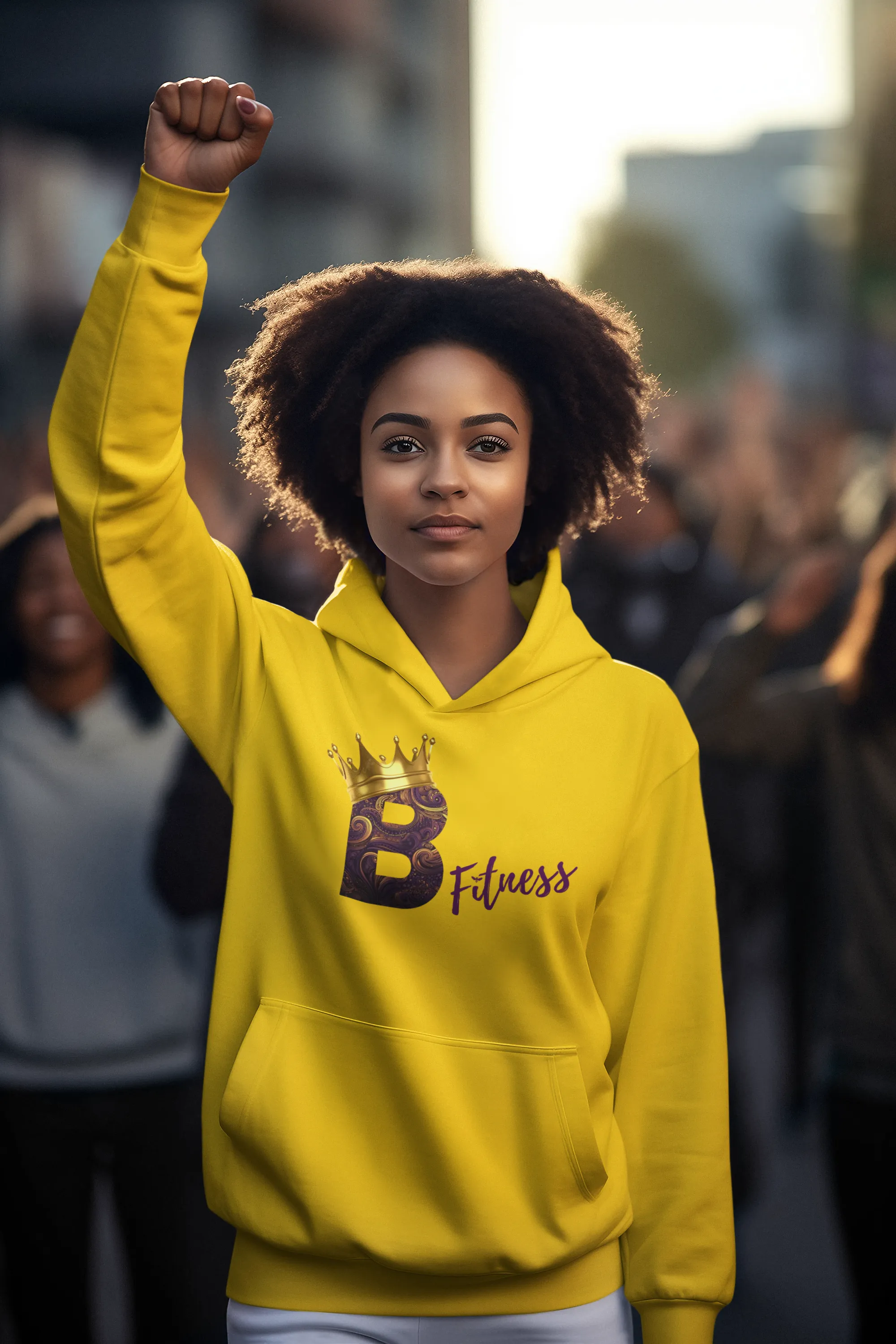 "B Fitness" Special Edition (Yellow) Hoodie