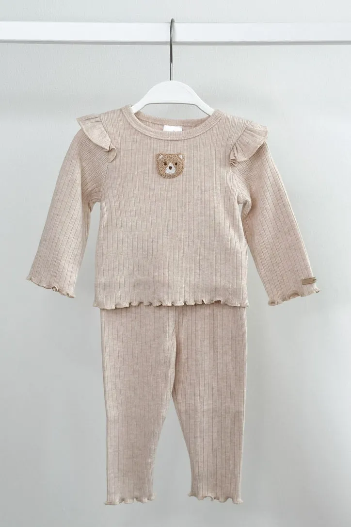 "Briar" Ribbed Teddy Top & Leggings