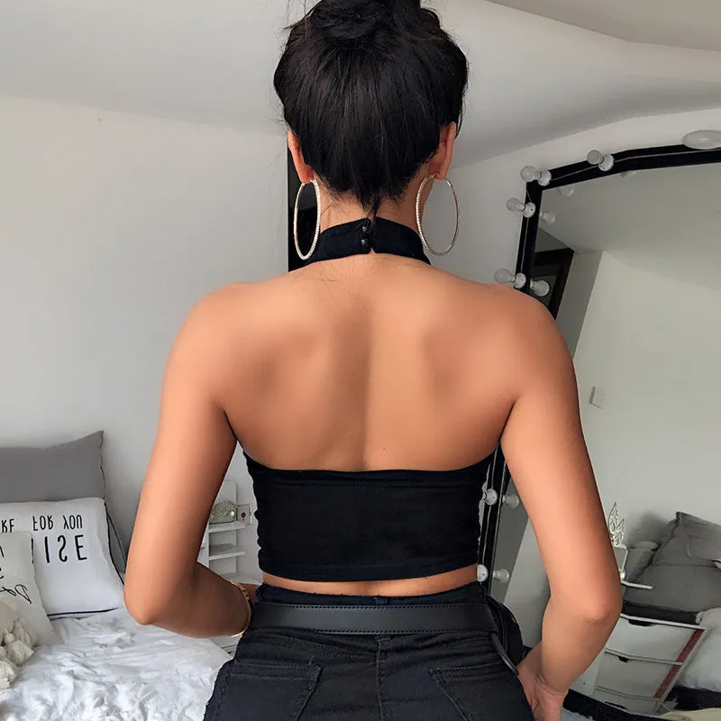"CHOCKER CHAIN" TUBE TOP K072506