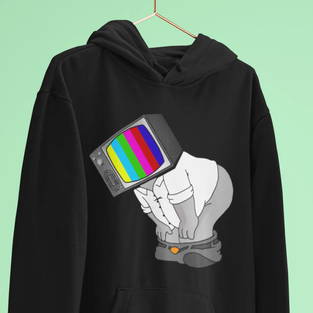 "Fart on TV"  Custom Unisex Hoodie