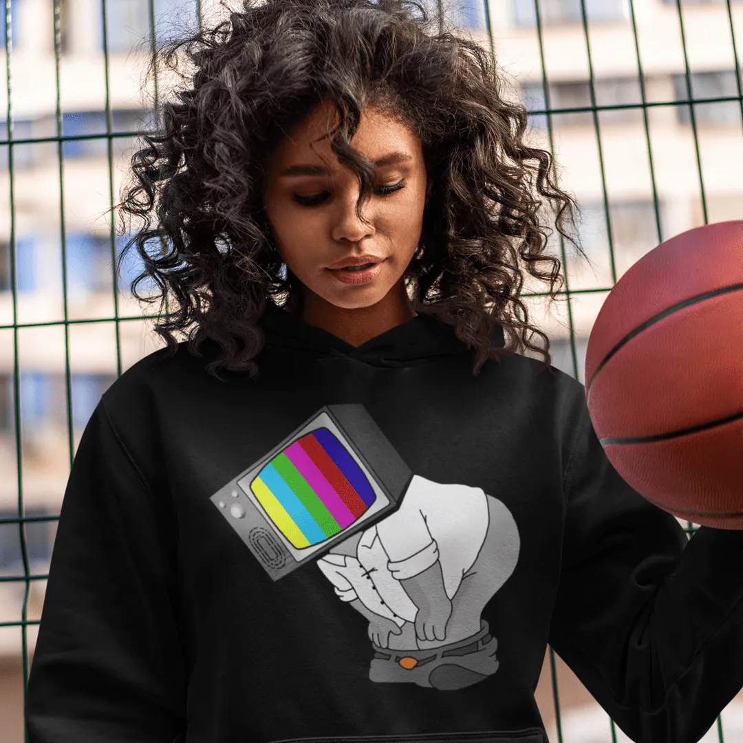 "Fart on TV"  Custom Unisex Hoodie