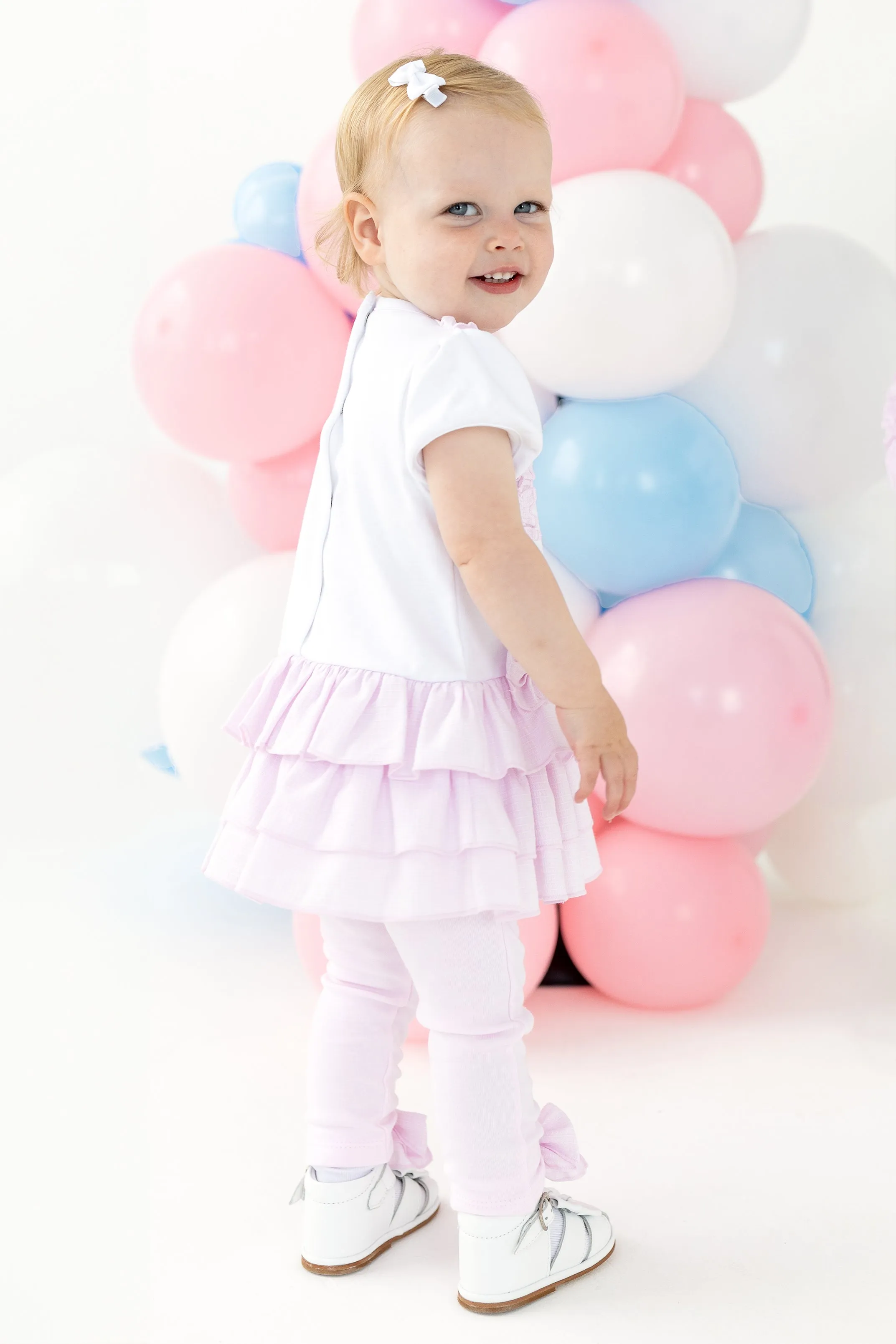 "Lorelei" Pink Dress & Leggings
