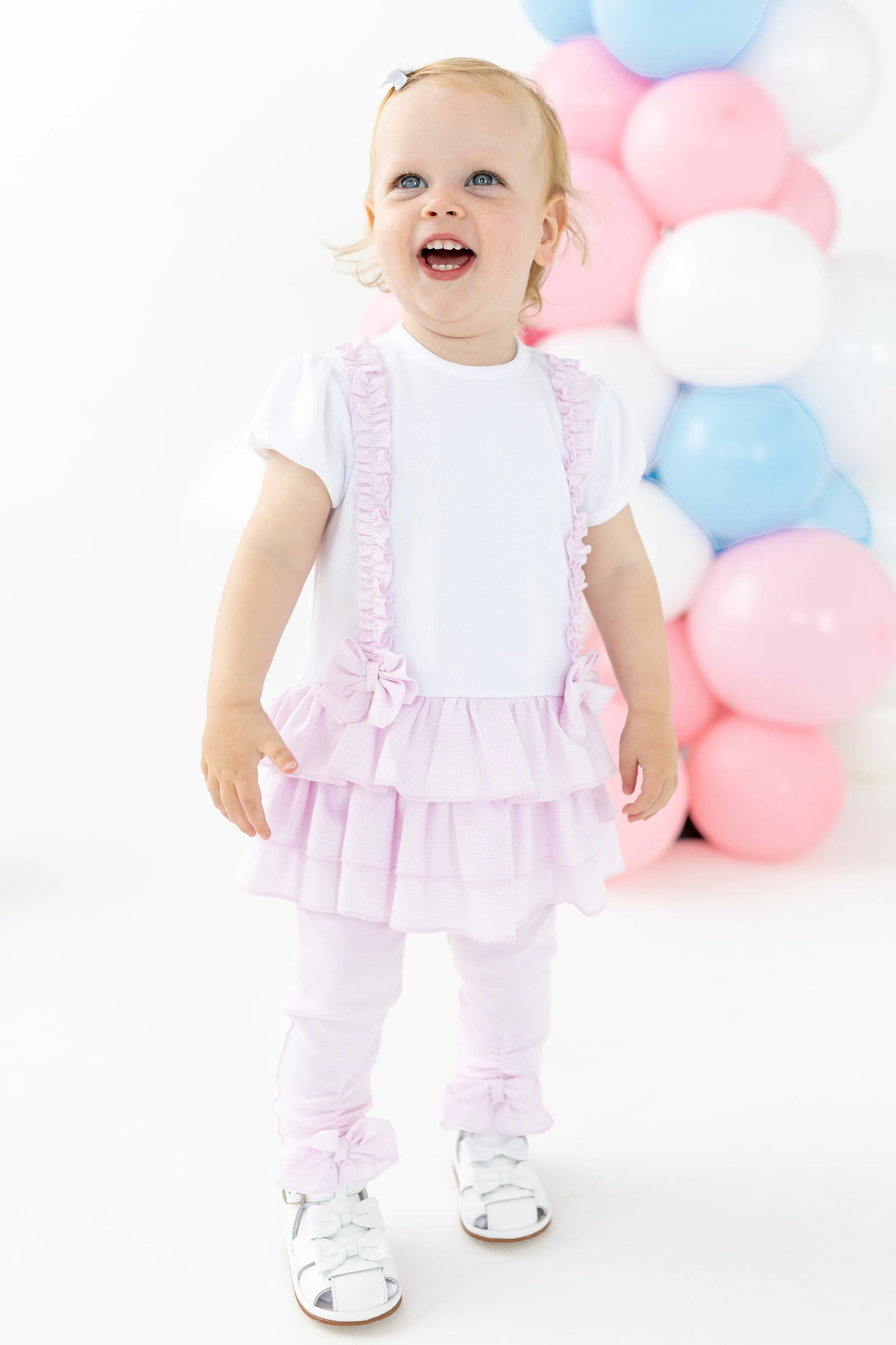 "Lorelei" Pink Dress & Leggings