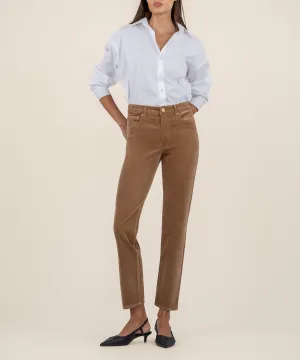 Rachael Corduroy Mom Jean, Long - FINAL SALE