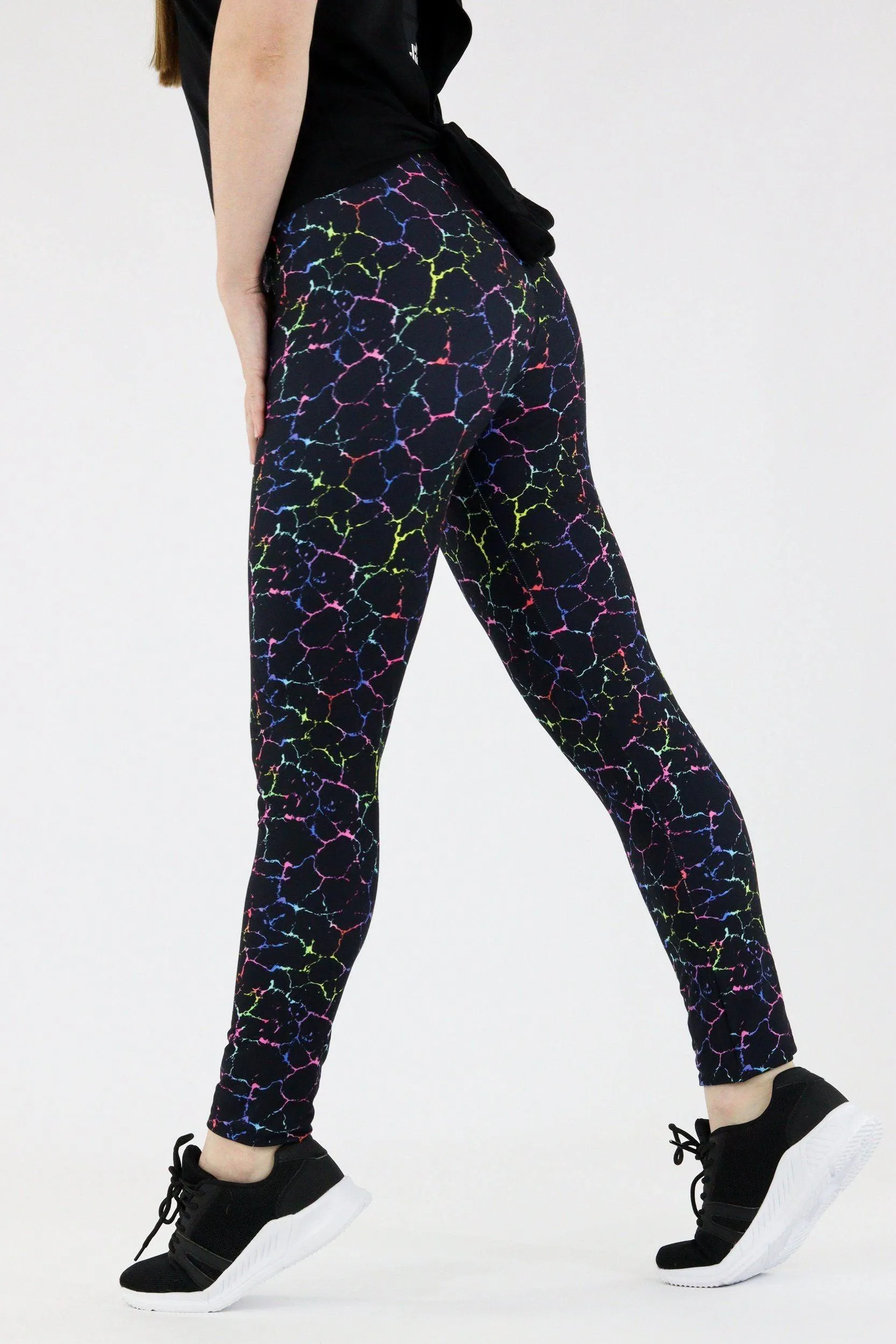 Rainbow Marble - Casual Leggings