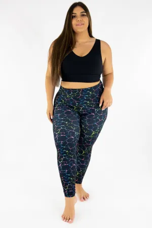 Rainbow Marble - Casual Leggings