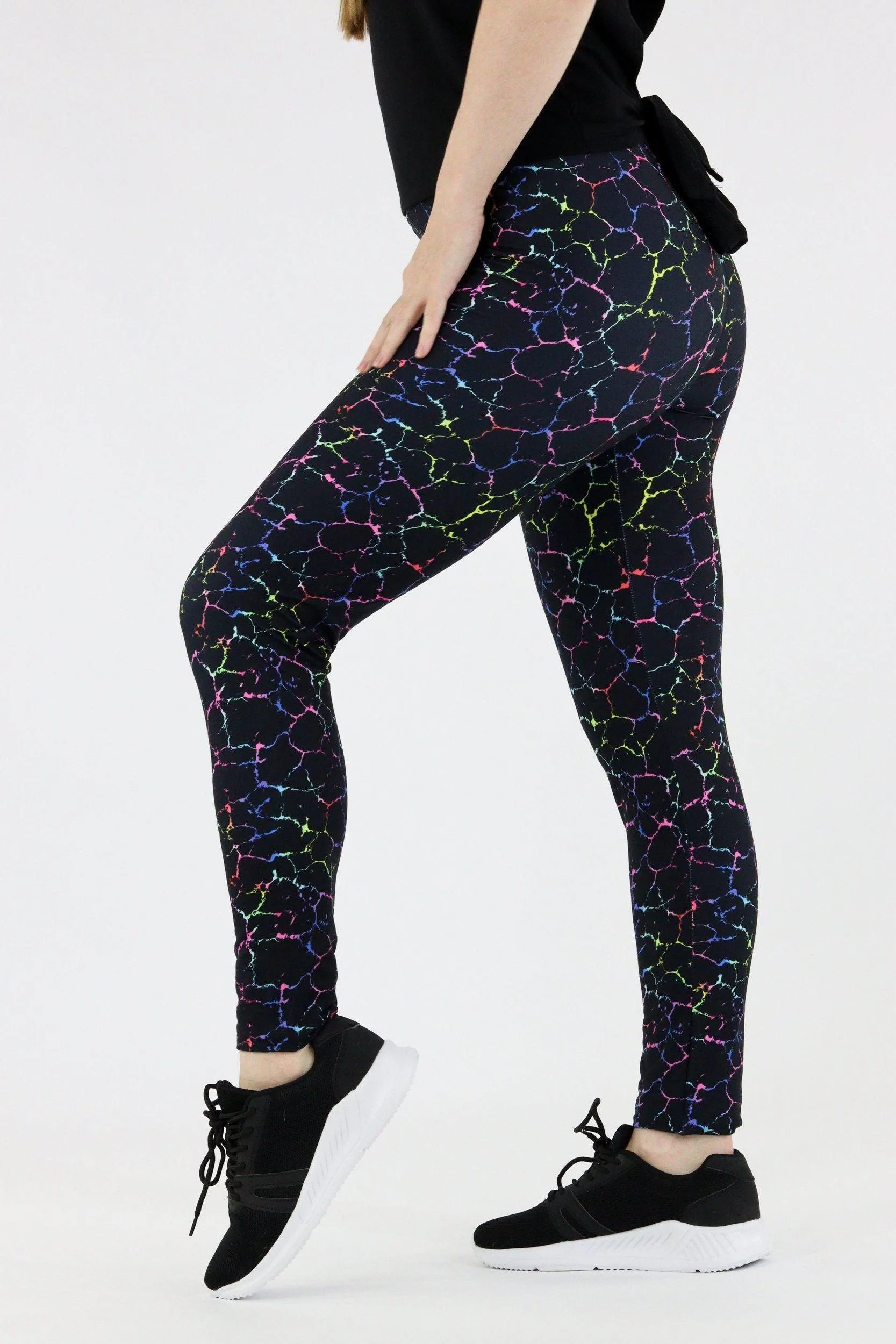 Rainbow Marble - Casual Leggings